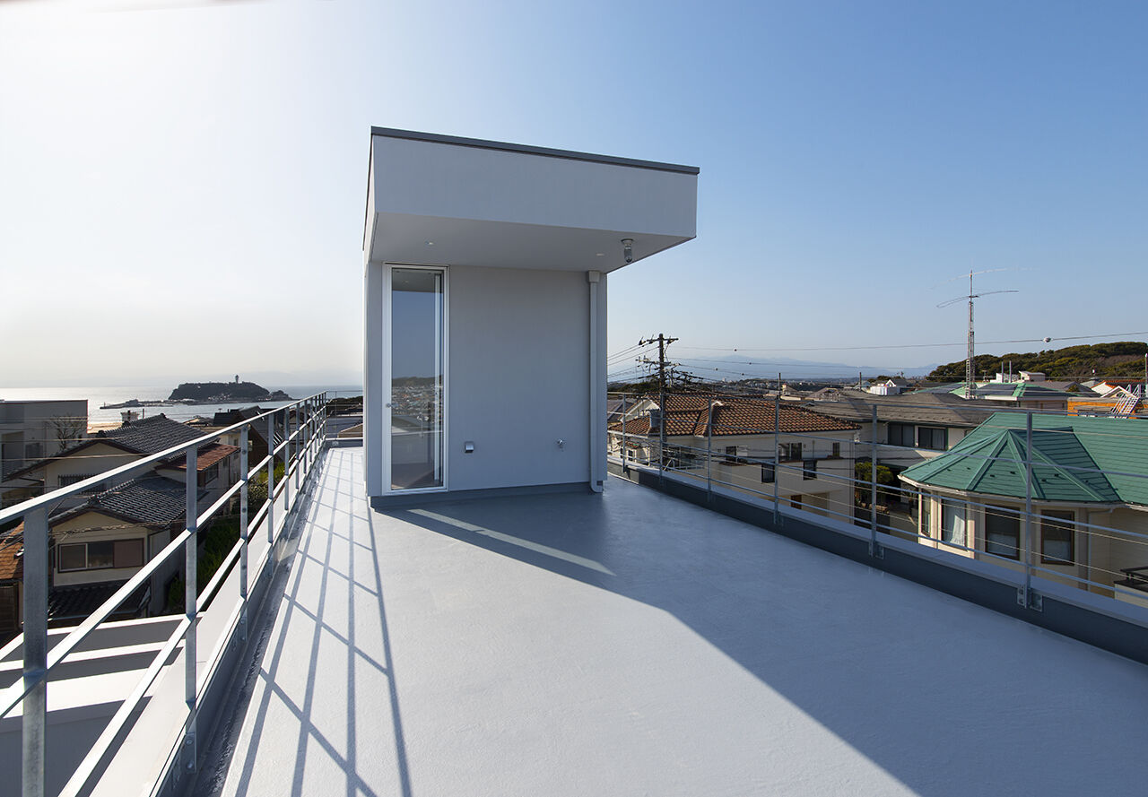 七里ヶ浜の住宅